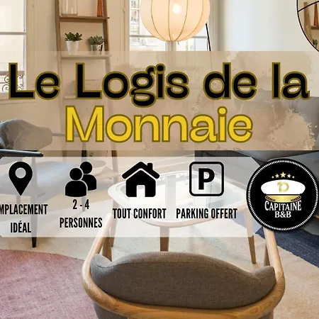 Appartement Logis de la Monnaie - Centre Historique - Parking offert à Troyes Extérieur photo