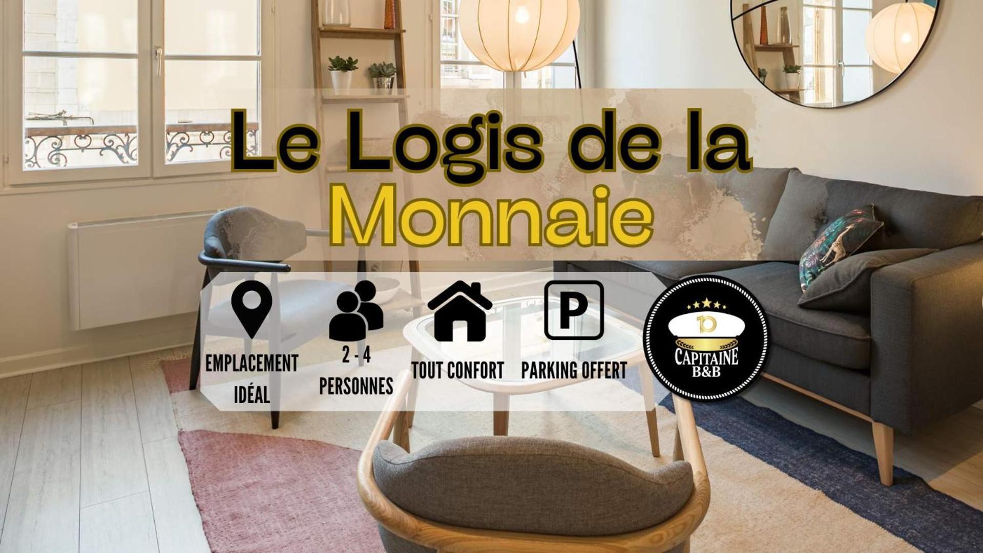 Logis De La Monnaie - Centre Historique - Parking Offert Appartement